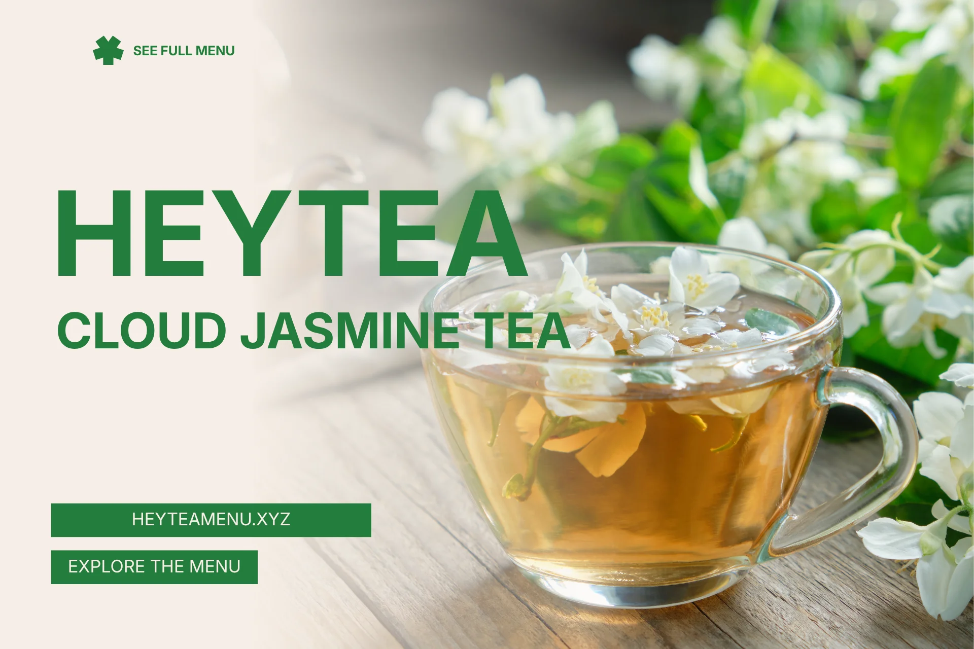 HEYTEA Cloud Jasmine Tea