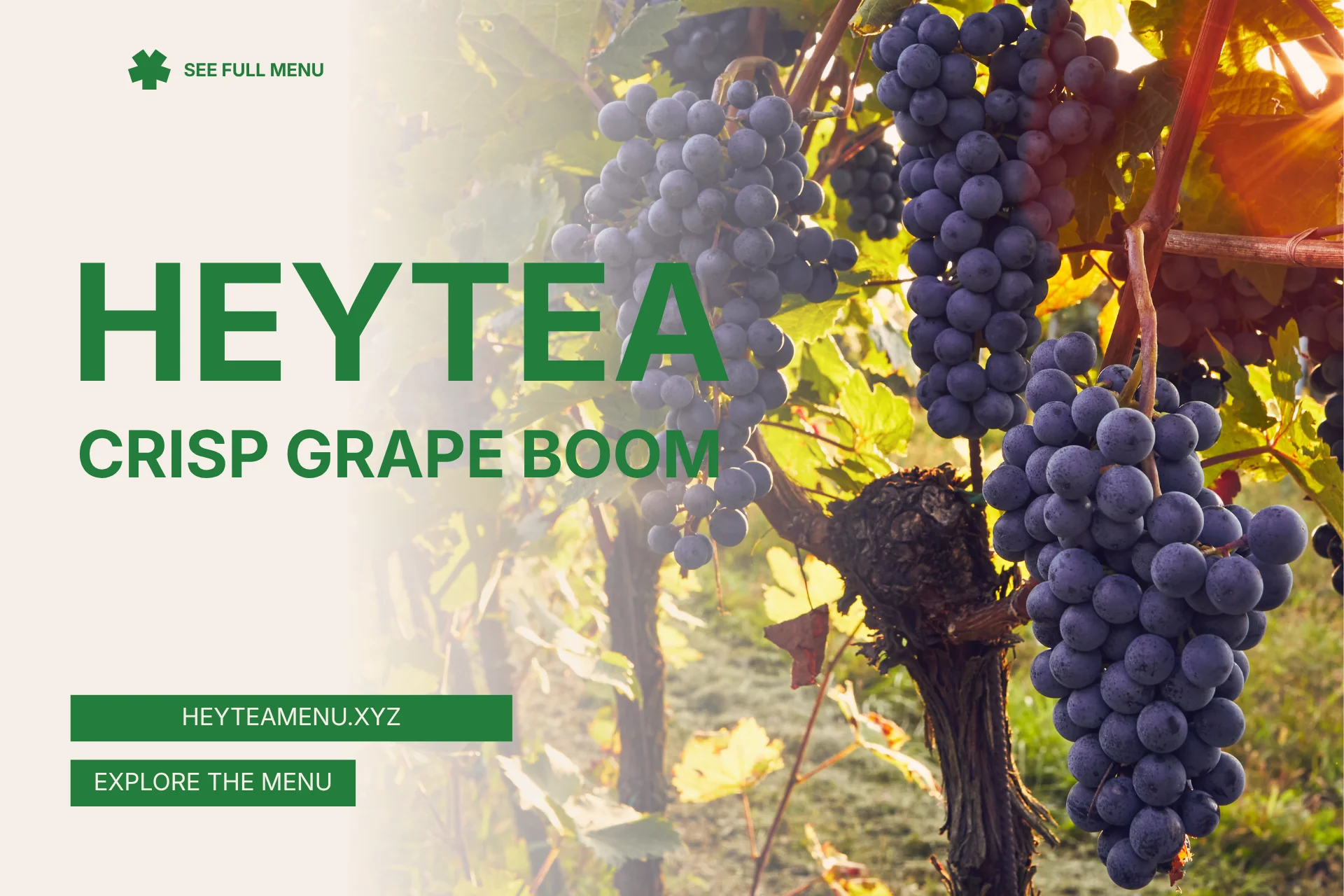 HEYTEA Crisp Grape Boom